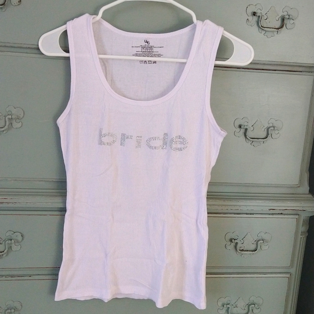 Bride tank top